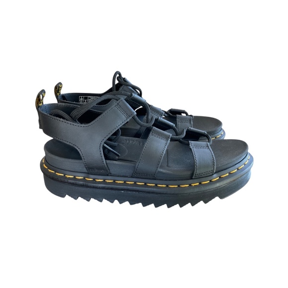 Doc Martens Nartilla Leather Lace-Up Sandals - Picture 4 of 15